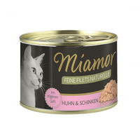 Hrana umeda pisici, Miamor Filet Pui cu Sunca, 100 g - 1