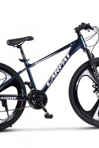Bicicleta MTB Carpat Evolution C26313M AlbastruCameleonAlb 26 inch, cadru din aluminiu, frana mecanica pe disc, suspensie pe arc - 1