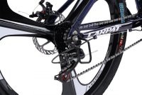 Bicicleta MTB Carpat Evolution C26313M AlbastruCameleonAlb 26 inch, cadru din aluminiu, frana mecanica pe disc, suspensie pe arc - 4