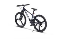 Bicicleta MTB Carpat Evolution C26313M AlbastruCameleonAlb 26 inch, cadru din aluminiu, frana mecanica pe disc, suspensie pe arc - 6