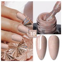 Baza Rubber Color Everin 15ml - GOLDEN TIME 10 - GT-10 - 1