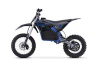 E-Dirtbike Serval VX, motocicleta electrica 2000W, 60V 20Ah Li-Ion, roti 14/12, albastra - 1
