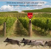 Alarma solara cu ultrasunete pentru indepartarea animalelor Q Bj900, aparat anti-daunatori, Red - 8