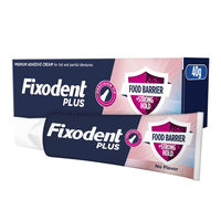 Crema adeziva pentru proteza dentara Food Barrier, 40 g, Fixodent Plus - 1