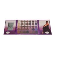 Paleta de Farduri pentru Pleoape, Makeup, Matte si Shimmer, Violet, 35 Nuante - 2