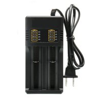 Incarcator Acumulatori 18650 MS-282AX 4.2V Li-Ion cu 2 Porturi la Priza 220V - 1