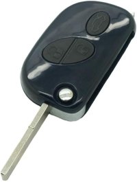 Carcasa Cheie Auto Techstar tip Flip cu 3 butoane, compatibila Maserati GranTurismo, Quattroporte, GranCabrio - 4