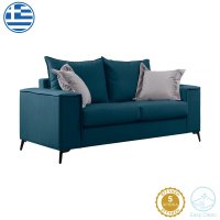 Canapea cu 2 locuri Verona 2 Pako World Albastru inchis 173x93x100 cm - 1