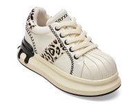 Pantofi sport GRYXX 211915 albi din piele naturala pentru femei - 1