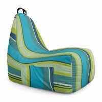 Fotoliu Puf Bean Bag tip Chill XL Marinha Mint - 6