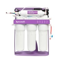 Purificator cu osmoza inversa Ecosoft P URE Alkafuse cu pompa booster si cadru metalic - 1