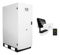 Pachet control de la distanta Centrala termica pe peleti Fornello GT 30 Standard, echipata cu pompa circulatie Wilo, vas expansiune, manometru si termostat Wi-Fi Salus IT 500 - 1