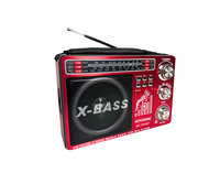 Radio portabil cu MP3USB XB 1043 BT Bluetooth USB MICROSD acumulator - 1