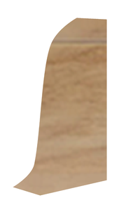Terminatie dreapta plinta Korner LP55 din PVC, stejar California - 1