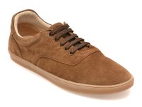 Pantofi sport RELAX maro model 8135 din piele intoarsa pentru barbati - 1