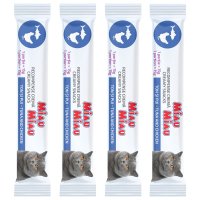 MIAU MIAU Creamy Snacks, Ton și Pui, recompense fără cereale pisici, (piure), 60g - 3