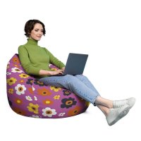 Husa Updeco pentru Bean Bag Para XL - Fundal Mov - 4