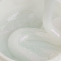 Liquid Polygel Everin 027 - Sparkling Waters | Fara HEMA si TPO | Alb translucid cu sclipici irizat - 1