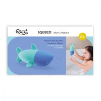 Rechinul Squeezi - Jucarie Stropitoare de Baie din Silicon - 3