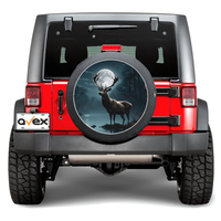 Sticker Auto "Roata de Rezerva" rezistenta la intemperii si raze UV, diametru 55 cm, Cod: AVX-RR09 - 1
