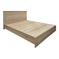Cadru de pat Athos, Stejar, Dimensiuni 170x206.5x96 cm - 3