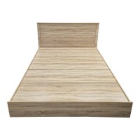 Cadru de pat Athos, Stejar, Dimensiuni 170x206.5x96 cm - 4
