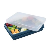 Cutie snack cu 12 compartimente Melii Luxe Blue - 1