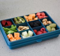 Cutie snack cu 12 compartimente Melii Luxe Blue - 2