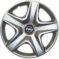 Set 4 capace roti Kerime R16, potrivite jantelor de 16 inch, pentru Opel, Model 418 - 1