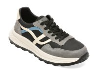 Pantofi sport negri GRYXX T61891 din piele naturala pentru barbati - 1