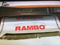 Cutit-Maceta Rambo IV, Collector's Edition, 56.5 cm - 2