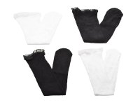 Sosete ALDO alb-negru, ODLACYDAZE 003, din material textil - 1
