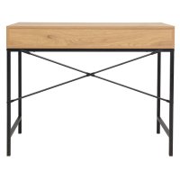 Birou Taco natural - negru 95x48x76cm - 3
