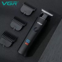 Aparat de Tuns si Ras,  VGR V-937, Lame din Otel, Fara fir, Baterie Lithium 2000 mAh, Cablu USB pentru incarcare, Negru - 2