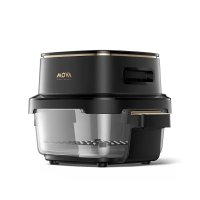 Friteuza cu aer cald MOVA Air Fryer AeroGlass AF20 Pro 4L+2.5L, 1700W, 8 programe presetate - 2