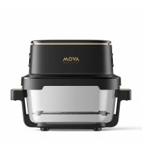 Friteuza cu aer cald MOVA Air Fryer AeroGlass AF20 Pro 4L+2.5L, 1700W, 8 programe presetate - 4