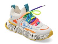 Pantofi sport BITE THE BULLET albi, 231681, din material textil - 1