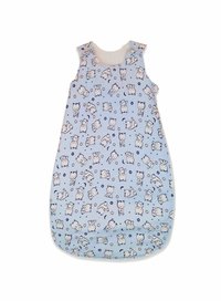 Sac de dormit copii 1.5 tog Baby Bear albastru din bumbac 110 cm - 4