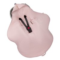 Paturica universala pentru scoica auto bumbacmuselina Sleepee Pink light 1.5 Tog - 8
