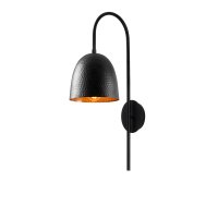 Lampa Tattoo Neagra 16x24x57 cm - 4