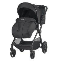 Carucior modular 3 in 1 Coccolle Lissia Anthracite + Scoica auto iSize Coccolle Knox Black - 1