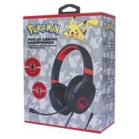 Casti Gaming OTL - Pro G1 Pokemon Poke Ball, black and red - 3