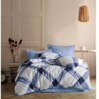 Lenjerie de pat bumbac satinat 2 persoane,homs,serie D 270,00014 - 1