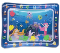 Covoras cu apa senzoriala pentru bebelusi 60x51x8 cm Gonflabil - 1