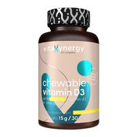 Vitamina D3 2000 UI masticabila, 30 tablete, Vitaxynergy - 1