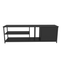 Comoda TV Oneida - Negru, Antracit - 4