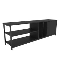 Comoda TV Oneida - Negru, Antracit - 5