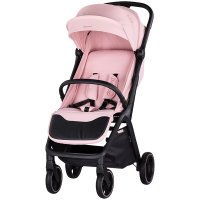Carucior pentru copii Chipolino Diamond pink marshmallow, Cadru aluminiu, Spatar reglabil, suport picioare reglabil, Suspensii, greutate suportata 22 kg - 4