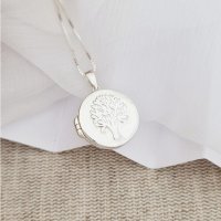 Medalion Copacul Vietii - Locket cu poze in interior - Argint 925 - 1