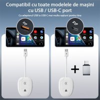 Adaptor Wireless Techstar® THT-020-9-1 Pentru Apple CarPlay Si Android Auto, Dongle USB-Type-C , WiFi 5G, Bluetooth - 6